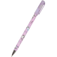 Ручка шариковая "HappyWrite. Sweet Animals. Енотики" 0,5мм синяя 20-0215/41