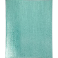 Тетрадь А5 96л клетка мята бумвинил металлик на скобе 96Т5бвВ/066831