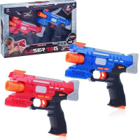 Набор пистолетов 2шт. 23х16см пластик (свет, звук) 869-15