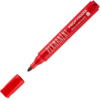Маркер перманентный "Profymark" красный, пулевидный наконечник, толщина линии 2,0мм 22-0045