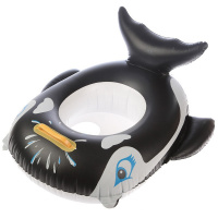 Надувной круг "Лодка. Касатка" 60х48х33см чёрный 1820