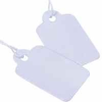 Этикетка с веревкой 2*4см (1000шт/уп) Y8828-19