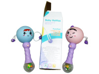 Погремушка 18х7см (свет, звук), пластик Y7503-18