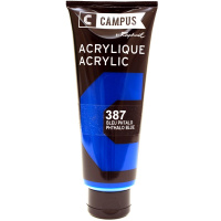 Краска акриловая 100мл голубой туба ФЦ N131741.387