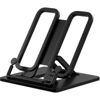 Подставка для книг "Base Pastel" 18х30см пластиковая, черная 58026