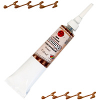 Контур акриловый д/ткани 20мл коричневый 0709071