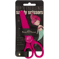 Ножницы детские 13,7см "SAFECUT" сталь, ручки пластик, в футляре 60-0028