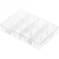 Контейнер для хранения 198х142х36мм, пластик, с отделениями Y9135-19