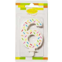 Свеча д/торта "Искры" 6, 7,5см 6078515