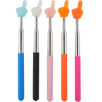 Указка телескопическая "Пикми" 65см пластик/металл, светится в темноте, 5 цветов М-20513