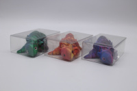 Фигурка 3D "Монстрик" подвижный, пластик, 6 цветов BJ5202