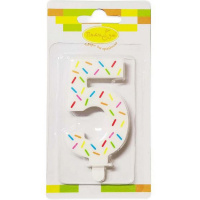 Свеча д/торта "Искры" 5, 7,5см 6078508