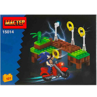 Конструктор "Супер-ёжик" 101 деталь 19х14х4см пластик (1 фигурка) 15014-KY