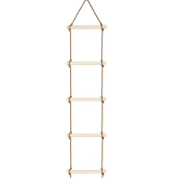 Лестница веревочная 30х150см с деревянными перекладинами 4607155185970