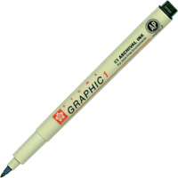 Ручка капиллярная "Pigma Graphic 1" 1мм черная XSDK1#49