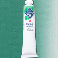 Краска масляная 46мл кобальт зелёный светлый туба Мастер Класс 1104706