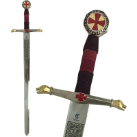 Меч крестоносцев 75см металл AG-4189
