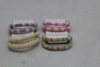 Резинка для волос 6см 2 шт. разноцветные, 4 вида TS2502