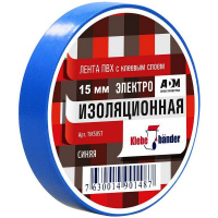 Клейкая лента изоляционная 15мм х 20м синяя пвх 200/5 TIK505T