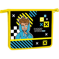 Папка на молнии А5 "Влад А4" 240х205х40мм пластик AMc_01001/084857