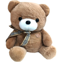 Медведь с бантом 30см 3 цвета BW2535