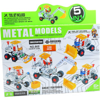 Конструктор металлический "Строительная техника" 5 в 1, 139 деталей Y7349-18