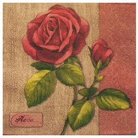 Салфетка для декупажа 33х33мм 1шт Цветы Y6785-18