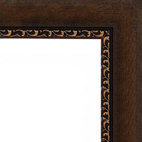 Рамка 30х40см темно-коричневая 41мм