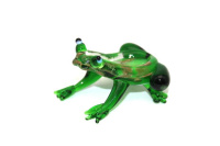 Сувенир "Лягушка" 5см стекло Y5823-17