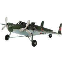 Декоративное изделие "Пикирующий бомбардировщик ПЕ-2, СССР. 2-мировая война" 33х28х14см металл