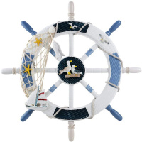 Сувенир "Штурвал" 62см дерево Y5410-17