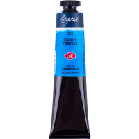 Краска акриловая 46мл небесно-голубая туба Ладога 2204512