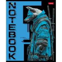 Тетрадь А5 48л клетка "Cyber animals" на скобе 5 дизайнов 48Т5В1/092705