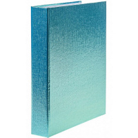 Тетрадь на кольцах А5 120л клетка мята бумвинил металлик 120ТК5В1_03439/070808