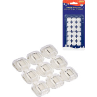 Набор самоклеящихся крючков для гирлянд 18шт. в блистере НУ-5504