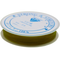 Эластомерная нить 0,6ммх8м, желтая XC2391