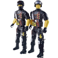 Солдат "Стрелок" 40х17х5см пластик, в пакете 368/369