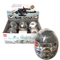 Конструктор "Автомобили Спецназ" в яйце 17см 6 видов, пластик Y7594-18