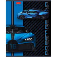 Тетрадь А5 48л клетка "Автопрестиж" на скобе, 5 дизайнов 48Т5вмВ1/068330