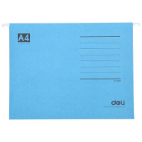 Папка подвесная А4 картон голубая 5468