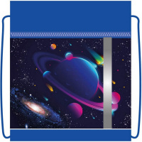 Сумка для сменной обуви "Элит. Планеты" 36x46см 1 отделение с карманом СДС-711