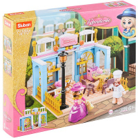 Конструктор "Розовая мечта. Кондитерская" 199 деталей 28х24х6см пластик M38-B0873