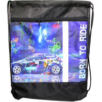 Сумка для сменной обуви "Элит. Born to ride" 36x46см 1 отделение с карманом СДС-711