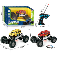 Внедорожник р/у 20х12,5х10,5см, с аккумулятором, пластик/металл, 2 цвета 2304607/117A
