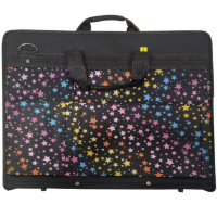 Папка А3 (49*38,5*6) с отдел."гармошка" и доп. карманам звездопад м.078/3А