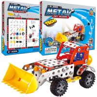 Конструктор металлический "Трактор" 114 деталей 898H-5