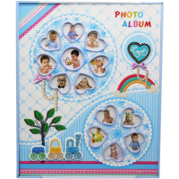 Фотоальбом 200 фото 10*15см 20 фото 15*20см "Детский" 2 вида 6615