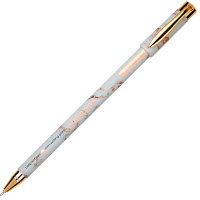 Ручка шариковая "Carrara" 0,38мм синяя, 3 вида 20-0204/61