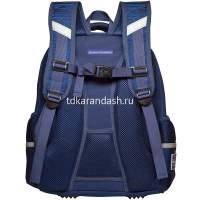 Рюкзак "Спорткар" 30х38х20см, 1000гр, 2 отделения, 2 кармана, синий 12-001-093/02 от магазина "Карандаш"