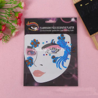 Тату-наклейка на лицо "Узоры" 10видов, ассорти 15*20 см Y4451-16 от магазина "Карандаш"